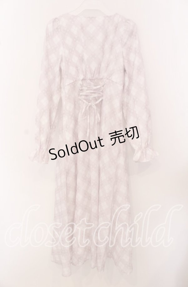 画像3: evelyn / オリジナルハートチェックワンピース  ピンク O-25-09-20-026-LO-OP-IG-ZT028 (3)