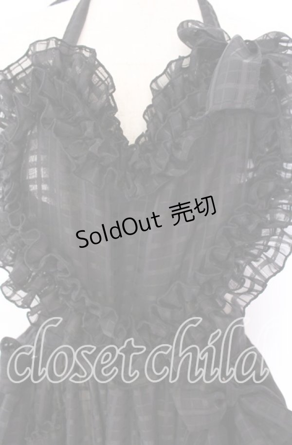 画像2: Physical Drop / ハートエプロン  クロ O-25-09-20-005-LO-OP-OW-OS (2)