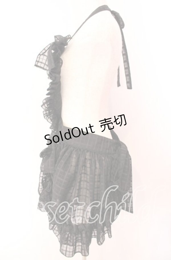 画像3: Physical Drop / ハートエプロン  クロ O-25-09-20-005-LO-OP-OW-OS (3)