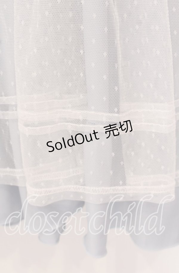 画像3: 【SALE】axes femme POETIQUE / トランプ刺繍エプロン風ワンピース M サックス O-25-09-20-053-AX-OP-OW-ZT066 (3)