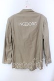 画像3: INGEBORG / バックロゴジャケット  ベージュ O-25-09-20-081-LO-JA-OW-ZI (3)