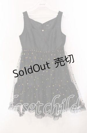 画像: MILK / ホーリースタードレス  ブラック×ブラックゴールド O-25-09-20-108-ML-OP-OW-OS