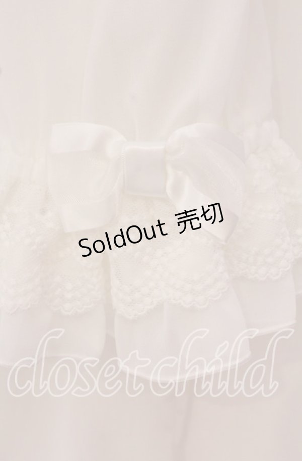 画像3: Angelic Pretty / Cute Ribbonシフォンブラウス  シロ O-25-09-20-110-AP-BL-OW-OS (3)