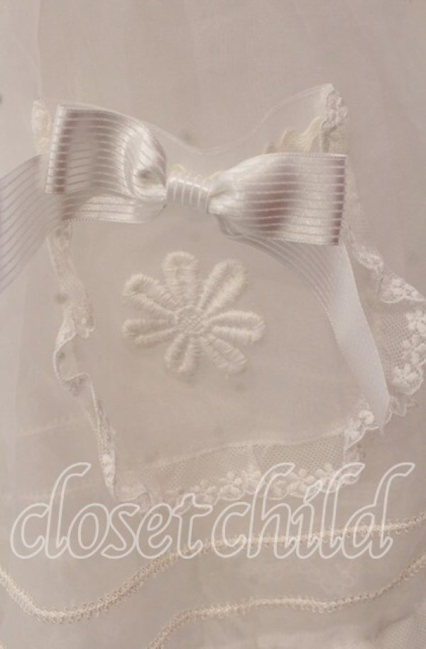 画像3: BABY,THE STARS SHINE BRIGHT / Sweet Cherries Cafe Girl エプロン  シロ O-25-09-20-111-BA-TO-OW-OS (3)