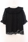 画像3: m petit by misako / AOKレースブラウス M クロ O-25-09-20-112-LO-BL-OW-ZT361 (3)