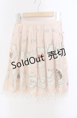 画像: Emily Temple cute / ティーカップスカート  ピンク O-25-09-20-120-ET-SK-OW-OS