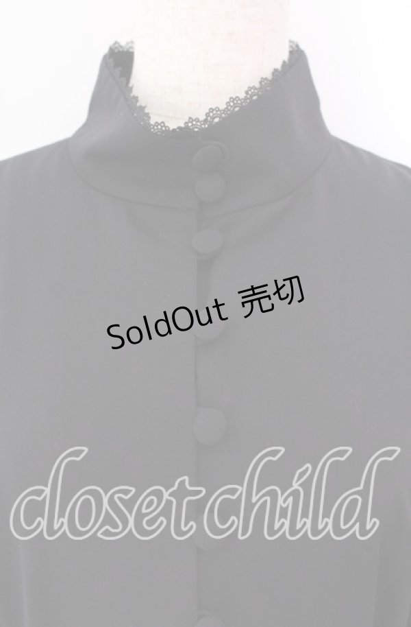 画像2: Sheglit / "Victorian"バッスルワンピース XL ブラック O-25-09-20-016-EL-OP-OW-OS (2)