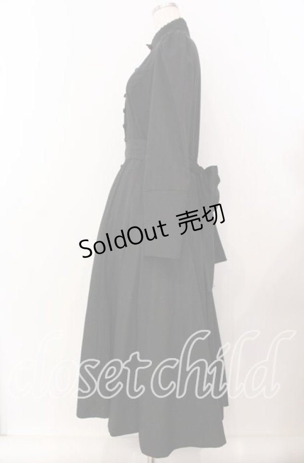 画像3: Sheglit / "Victorian"バッスルワンピース XL ブラック O-25-09-20-016-EL-OP-OW-OS (3)