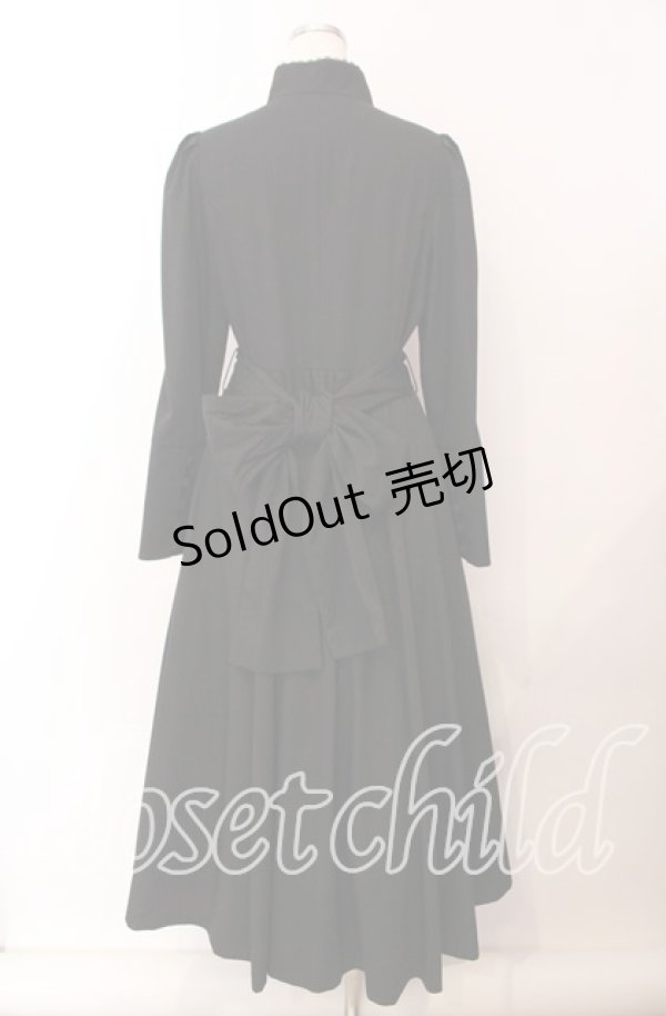 画像4: Sheglit / "Victorian"バッスルワンピース XL ブラック O-25-09-20-016-EL-OP-OW-OS (4)