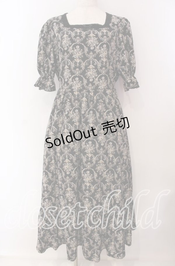 画像1: m petit by misako / TT*AOKトワルドワンピース M クロ O-25-09-20-022-LO-OP-OW-ZT360 (1)