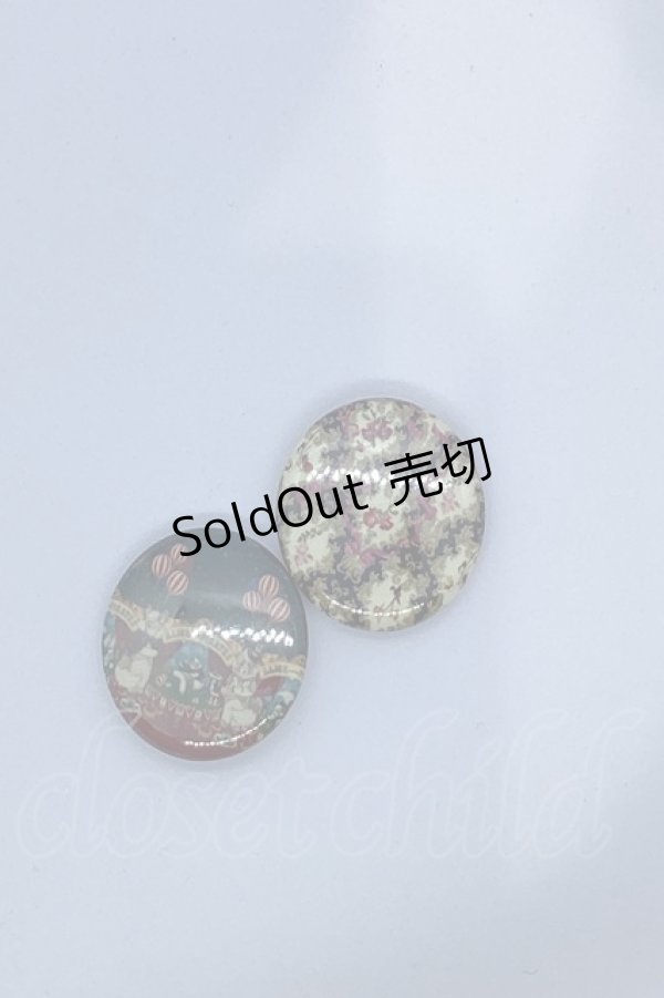 画像1: ALICE and the PIRATES / ミニ缶バッジセット  Marionette Chris柄 追憶のオーナメントローズ柄 O-25-09-21-006-PA-AC-IG-ZT488-F005 (1)