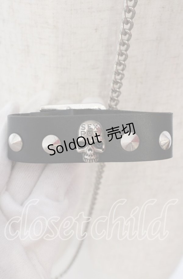 画像3: SEX POT ReVeNGe / コネクトチョーカー&リスト  ブラック×シルバー O-25-09-22-024-SP-AC-IG-OS (3)