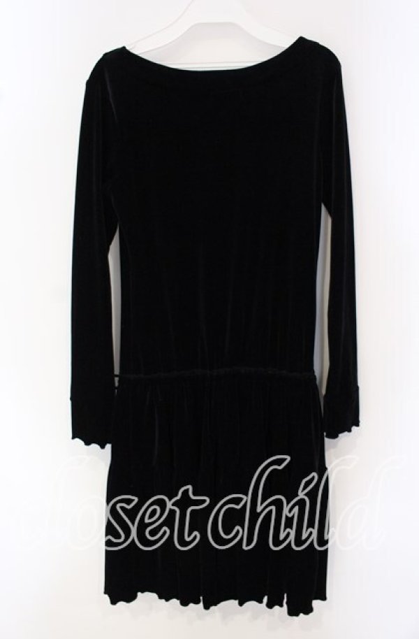 画像3: MILK / ベロアワンピース  クロ O-25-09-22-034-ML-OP-IG-ZT382 (3)