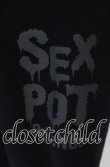 画像4: SEX POT ReVeNGe / 裏起毛ファーフードパーカー M ブラック×ピンク O-25-09-22-036-SP-TO-IG-OS (4)