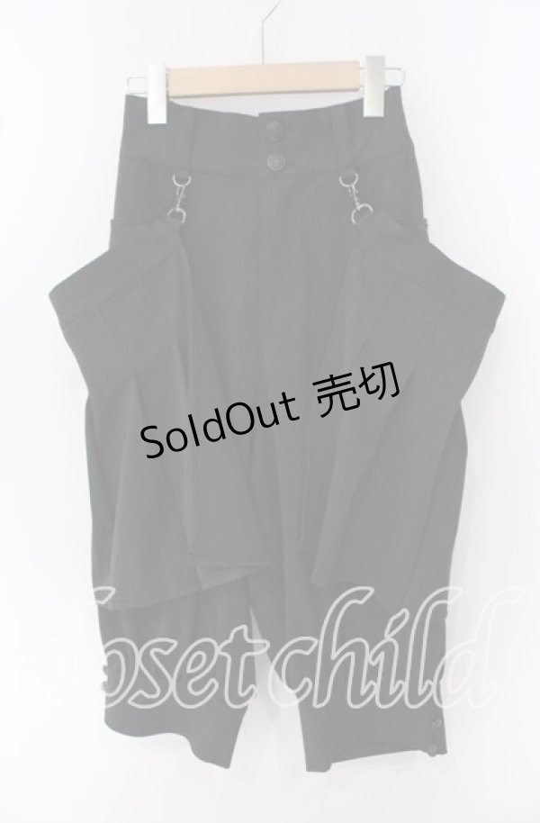 画像1: Deorart / フラップ付きバルーンパンツ M 無地 グレー O-25-09-23-032-PU-PA-IG-ZT237 (1)