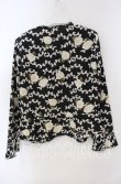 画像3: INGEBORG / 花＆リボン柄ブラウス  クロ O-25-09-23-051-LO-BL-OW-ZI (3)
