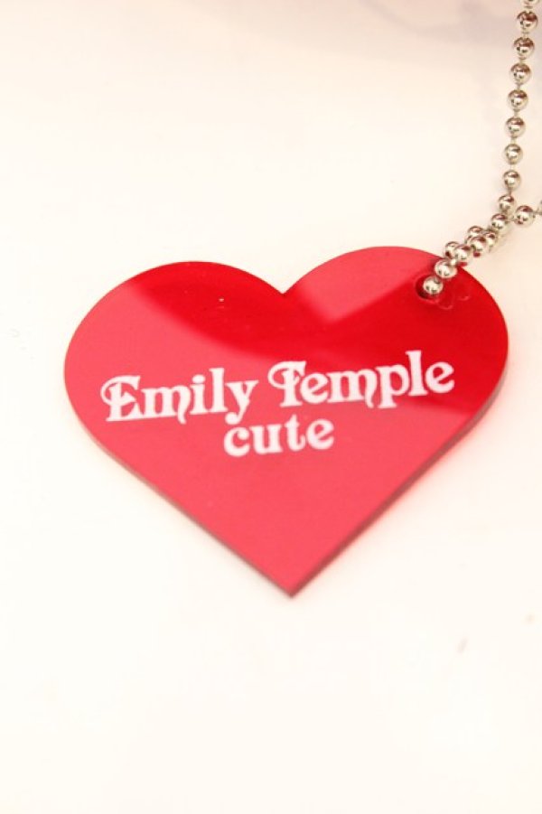 画像3: Emily Temple cute / 旧ショッパー柄ノベルティトートバッグ  アカ×シロ O-25-09-23-1003-ET-BG-IG-ZT335 (3)