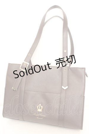 画像: Amavel / Royal Crownトートバッグ  ブラウン O-25-09-23-1046-CA-BG-IG-ZT0927M