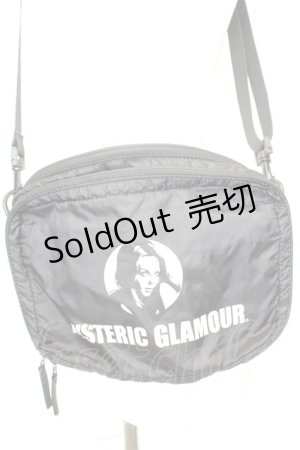画像: HYSTERIC GLAMOUR / ヒスガールナイロンバッグ  ブラック O-25-09-23-1047-PU-BG-IG-OS