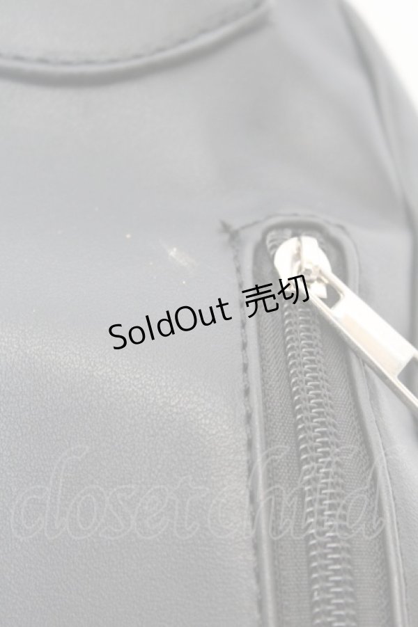 画像4: Jamieエーエヌケー / ハーネスA4リュック  クロ O-25-09-23-1048-LO-BG-IG-OS (4)