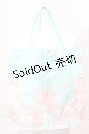 画像: Angelic Pretty / Decoration Dream裾柄エコトート  サックス O-25-09-23-1052-AP-BG-IG-OS