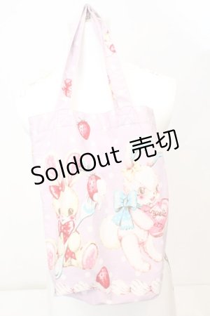 画像: Angelic Pretty / リリカルバニーエコトート  ラベンダー O-25-09-23-1053-AP-BG-IG-OS