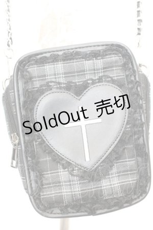 画像: 【SALE】Jamie エーエヌケー / 2025年 Jamieエーエヌケー HappyBag ゴシックチェックポシェット 単品  グレーチェック O-25-09-23-1006-LO-TO-IG-ZT335