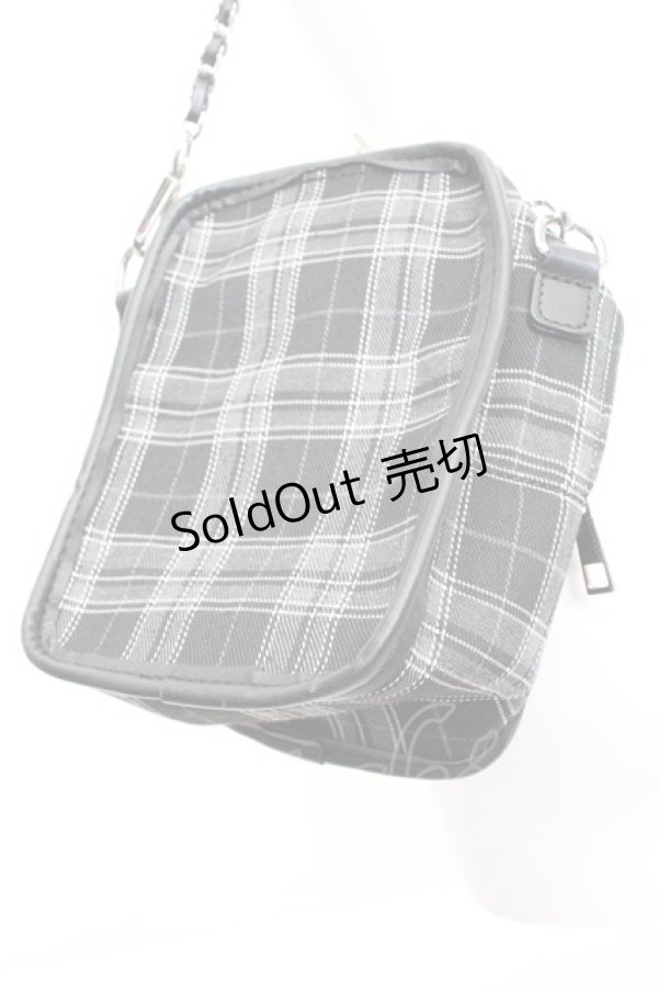 画像3: 【SALE】Jamie エーエヌケー / 2025年 Jamieエーエヌケー HappyBag ゴシックチェックポシェット 単品  グレーチェック O-25-09-23-1006-LO-TO-IG-ZT335 (3)