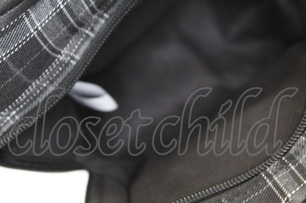 画像4: Jamie エーエヌケー / 2025年 Jamieエーエヌケー HappyBag ゴシックチェックポシェット 単品  グレーチェック O-25-09-23-1006-LO-TO-IG-ZT335 (4)