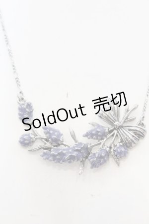 画像: axes femme / 紫陽花モチーフネックレス  シルバー O-25-09-23-1010-AX-AC-OW-OS