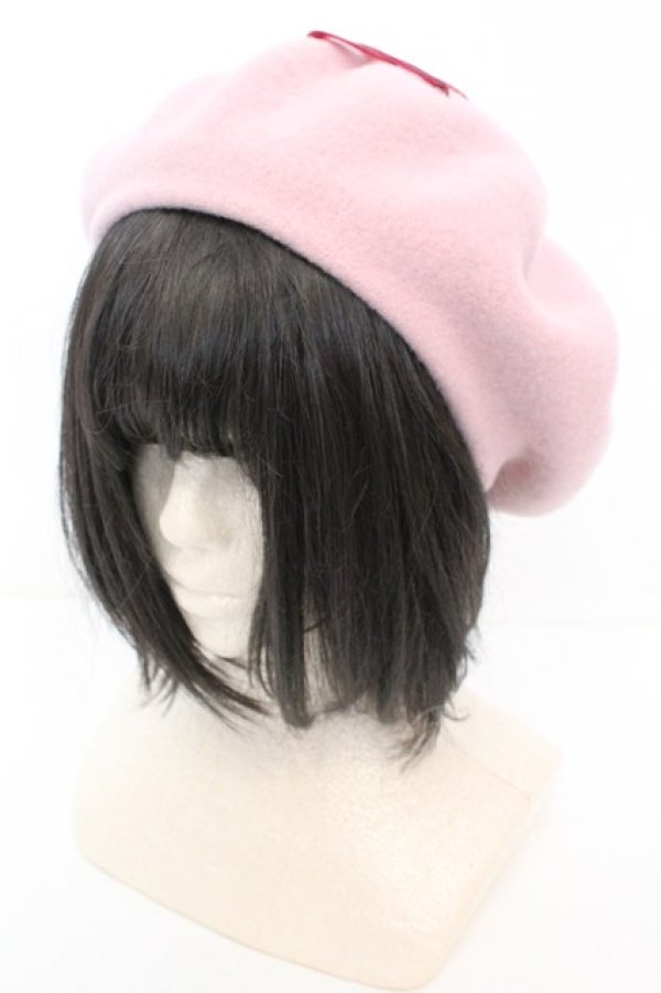 画像1: Ank Rouge / レースアップリボンベレー  ピンク O-25-09-23-1030-CA-AC-IG-ZT387 (1)