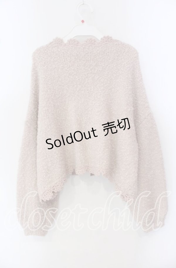 画像3: 【SALE】仲夏物語 / ニットボレロ  ピンク系 O-25-09-23-067-EL-TO-IG-ZT016 (3)