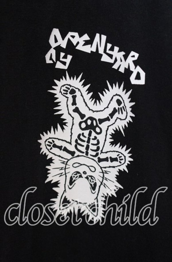 画像2: OY / E.S BLACK CAT T 1 ブラック O-25-09-23-072-PU-TO-OW-ZT038 (2)