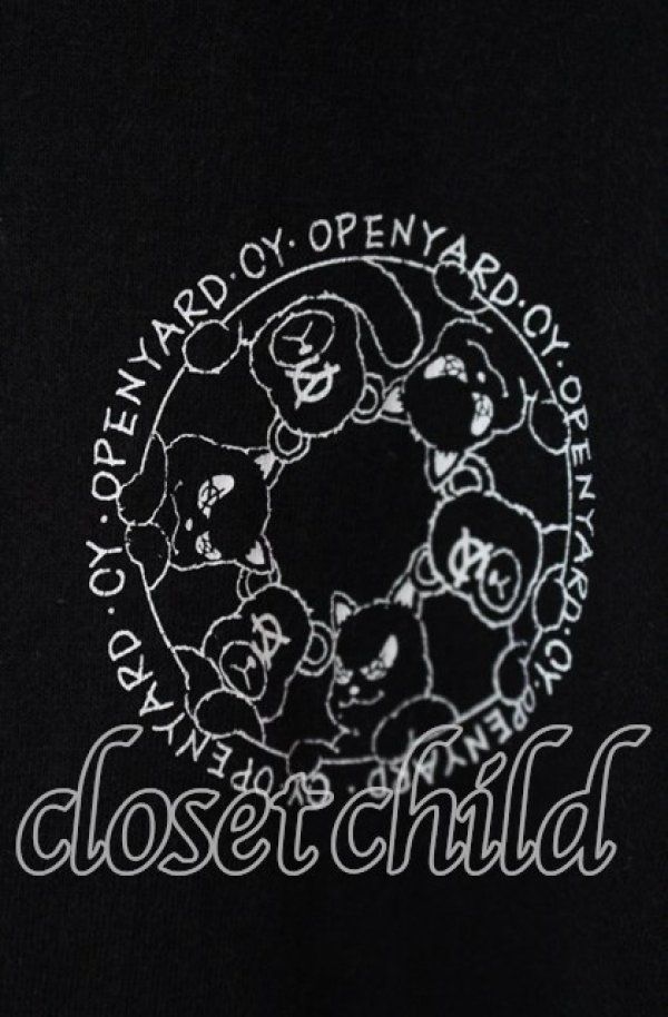 画像2: OY / サークルptTシャツ 2 ブラック O-25-09-23-073-PU-TO-OW-ZT038 (2)