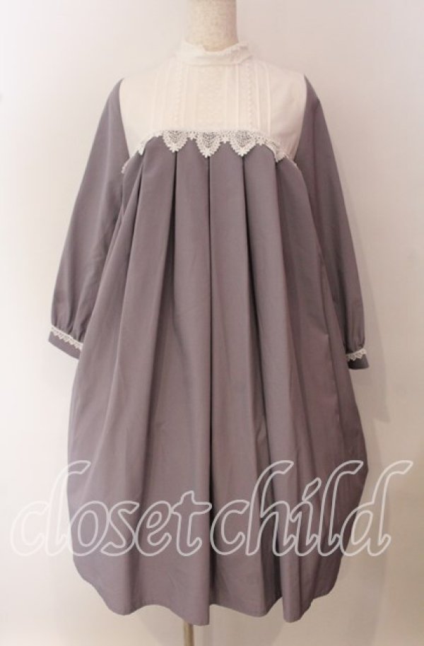 画像1: SERAPHIM / テレーズワンピース  モーブ O-25-09-23-091-LO-OP-IG-OS (1)