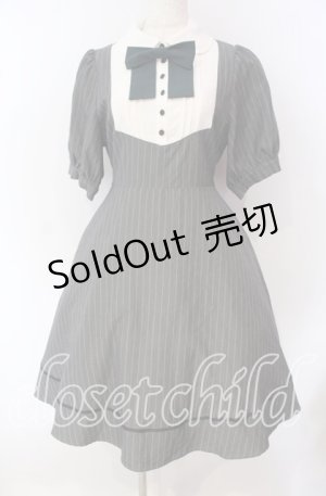 画像: Amavel / ヨーク切替フィット＆フレアワンピ F グレー O-25-09-23-095-CA-OP-OW-ZT217