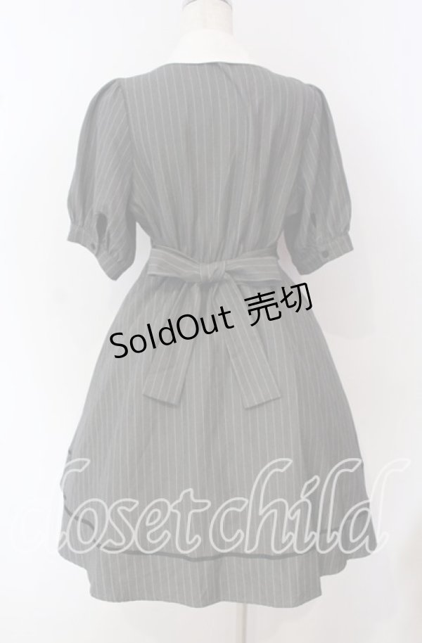 画像4: Amavel / ヨーク切替フィット＆フレアワンピ F グレー O-25-09-23-095-CA-OP-OW-ZT217 (4)