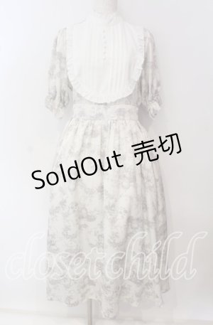 画像: m petit by misako / トワルドジュイワンピース M アイボリー O-25-09-23-096-LO-OP-OW-ZT362