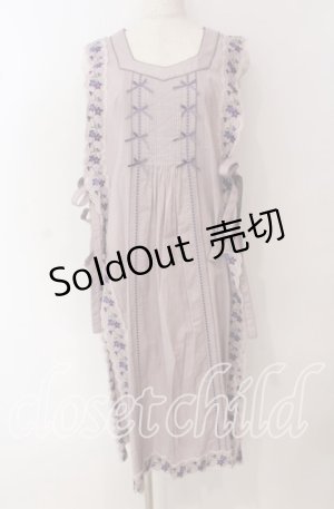 画像: PINK HOUSE / バイオレットレース使いタブリエ  ラベンダー O-25-09-23-097-LO-TO-OW-OS