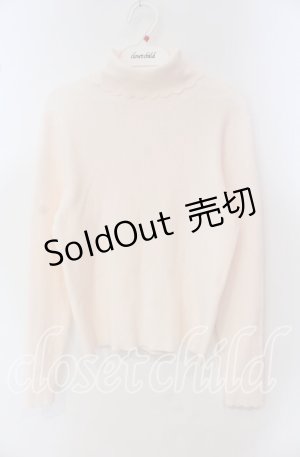 画像: LODISPOTTO / ハイネックテレコニット M ピンク O-25-09-23-115-LO-TO-OW-OS