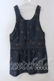 画像3: Franche Lippee / 刺繍デニムサロペット  インディゴ O-25-09-23-017-LO-OP-OW-ZT361 (3)