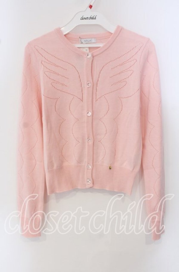 画像1: MILK / ペガサスカーデ  ピンク O-25-09-23-027-ML-TO-OW-OS (1)