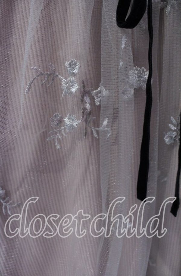 画像2: evelyn / サイトウナギサコラボチュールワンピース  ピンク O-25-09-25-034-LO-OP-OW-ZT058 (2)