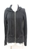 画像1: HYSTERIC GLAMOUR / Detroit Forever ジップアップパーカー F ブラック O-25-09-25-1036-PU-TO-YM-OS (1)