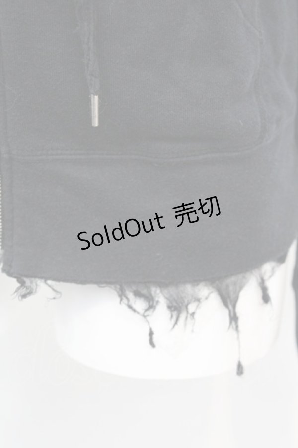 画像2: HYSTERIC GLAMOUR / Detroit Forever ジップアップパーカー F ブラック O-25-09-25-1036-PU-TO-YM-OS (2)