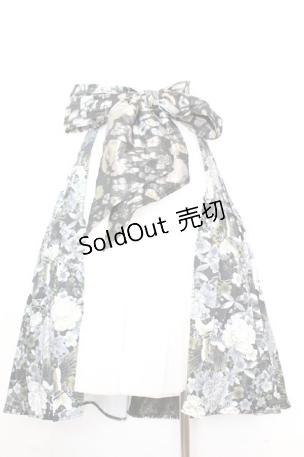 画像3: Qutie Frash / リボン袴コルセット  ブラック O-25-09-25-1046-QU-SK-OW-OS (3)