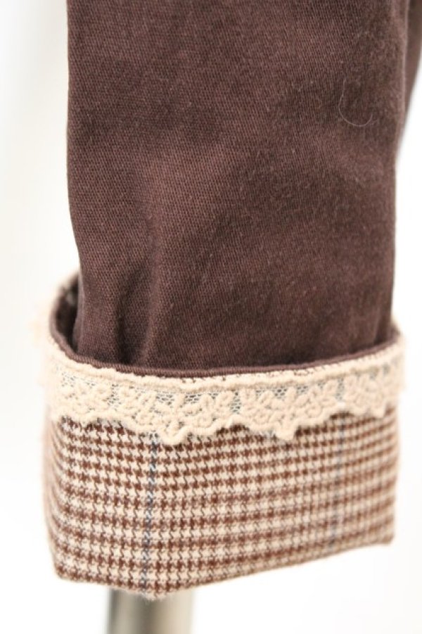 画像3: axes femme / テーパードパンツ M ブラウン O-25-09-25-1058-AX-PA-OW-ZT276 (3)