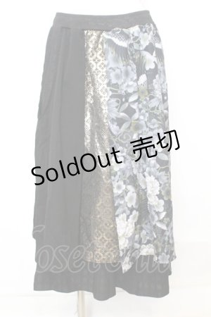 画像: Qutie Frash / 8分丈袴パンツ  ブラック O-25-09-25-1065-QU-PA-OW-OS