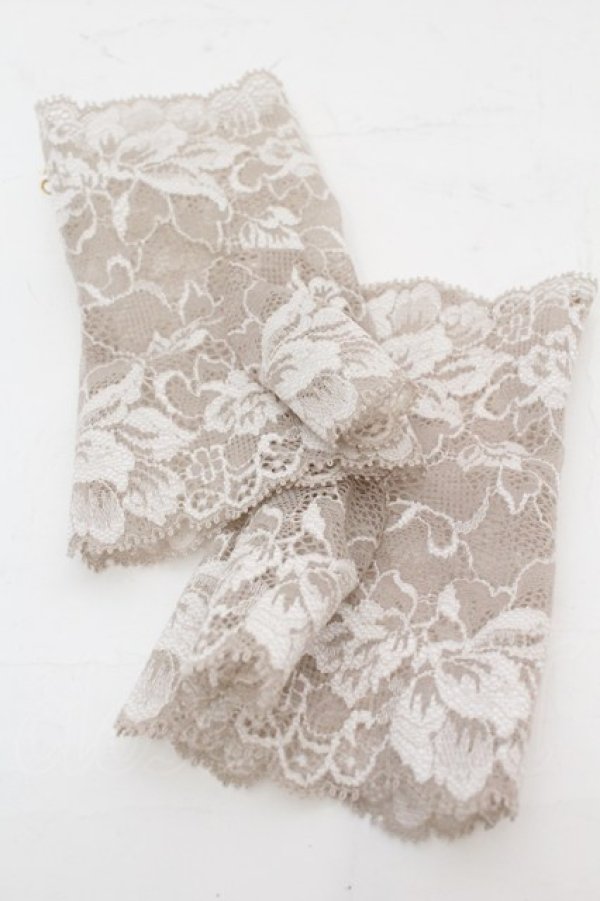 画像3: 菫コルセット / 聖女のミトン  ベージュ O-25-09-25-1073-LO-ZA-IG-ZT394-F006 (3)