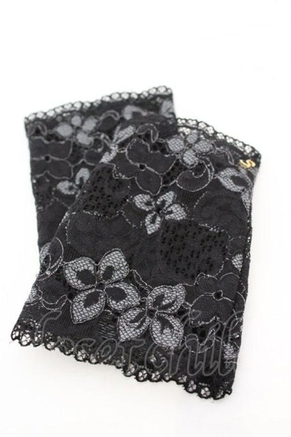 画像1: 菫コルセット / 聖女のミトン  クロ O-25-09-25-1074-LO-ZA-IG-ZT488-F006 (1)